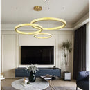 Axyaa Acrylic Pendant Chandelier: Modern, Elegant, Adjustable Ceiling Light