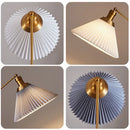 Axyaa Modern Nordic Vintage Floor Lamp American Style Metal Walnut Wood Gold Standing Lamp