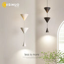 Axyaa Cone Pendant Light 17W: Industrial Hanging Lamp for Home Decor