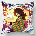 Axyaa Demon Slayer Kimetsu No Yaiba Pillowcase - Kamado Tanjirou Tomioka Giyuu Decor