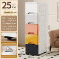 Axyaa Slim Utility Bin: PP Kitchen & Bathroom Organizer for Efficient Storage