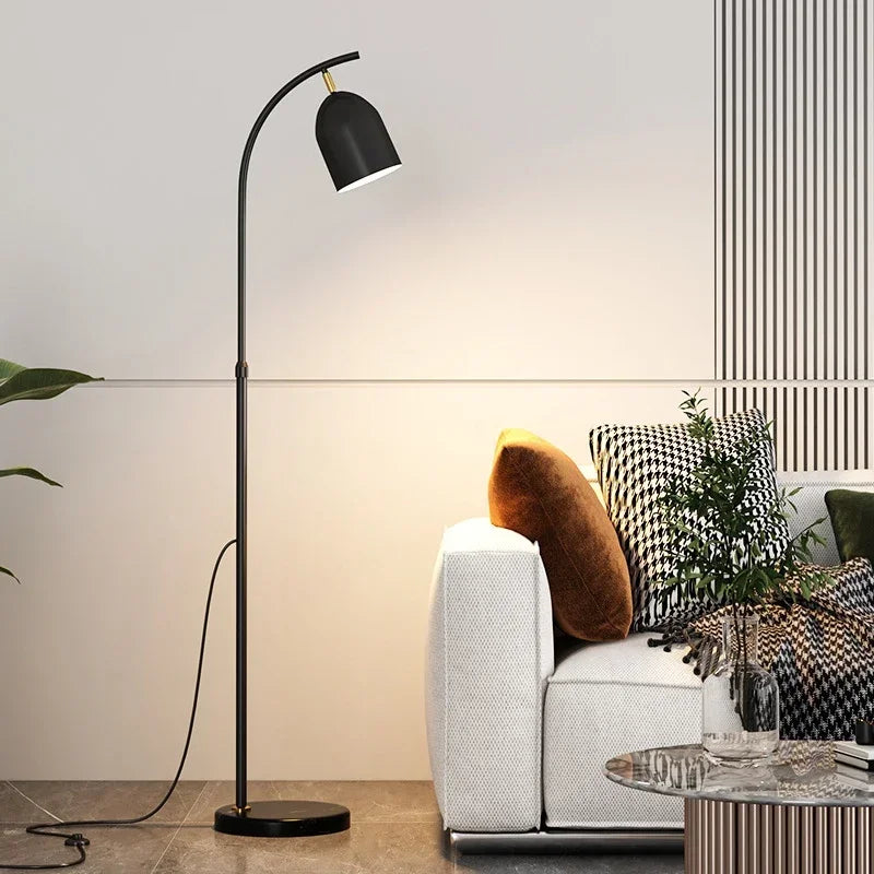Axyaa Nordic LED Floor Lamp - Modern & Simple Living Room Bedroom Decor