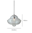 Axyaa Glass Ball Pendant Light: Nordic Postmodern, Creative, Personalized Lighting for Home and Bar