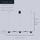 Axyaa Modern LED Pendant Light Chandelier for Living Room Kitchen Dining Bar