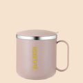 Axyaa Double-Layered Stainless Steel Coffee Mug - 400ml Vacuum Flask Beverage Cup