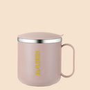 Axyaa Double-Layered Stainless Steel Coffee Mug - 400ml Vacuum Flask Beverage Cup