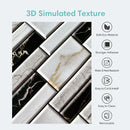 Axyaa Faux Stone Wall Panel Tile Sticker Peel and Stick Backsplash Kitchen Bathroom