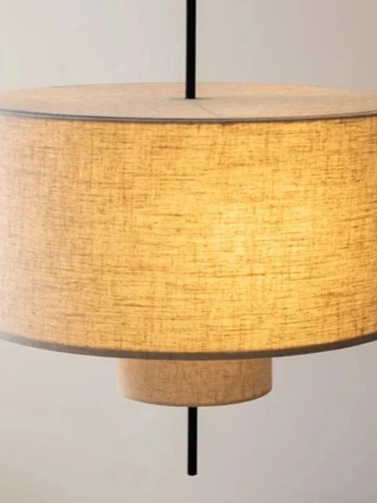 Axyaa Wabi Sabi Fabric Pendant Light for Living, Dining, Bedroom