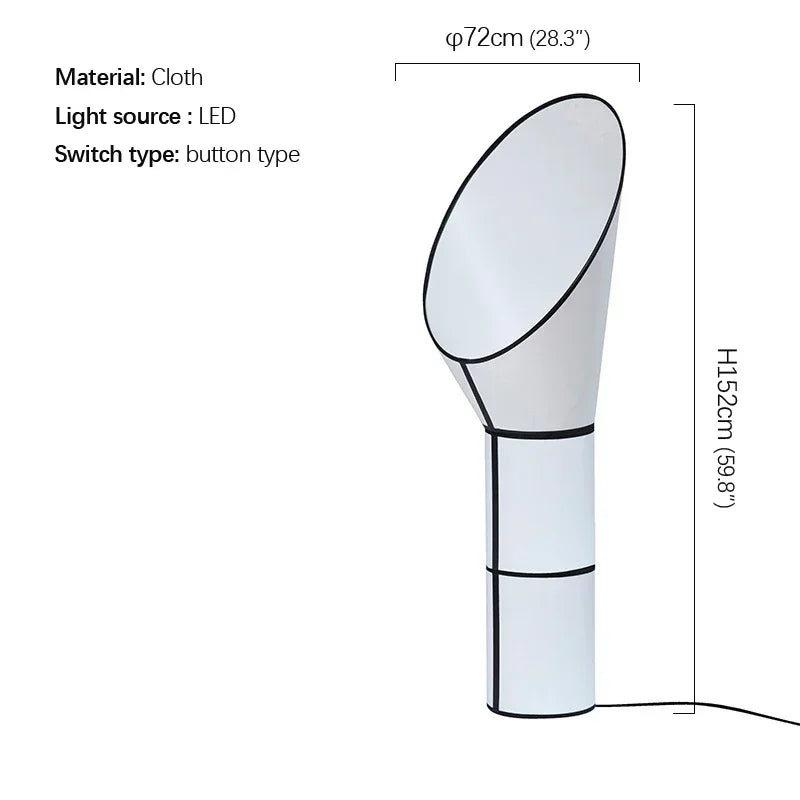 Axyaa Nordic Modern Floor Lamps - Minimalist Artistic Lighting Fixtures