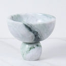 Axya Marble Fruit Plate Jewelry Tray for Home Decor and Flower Pots.