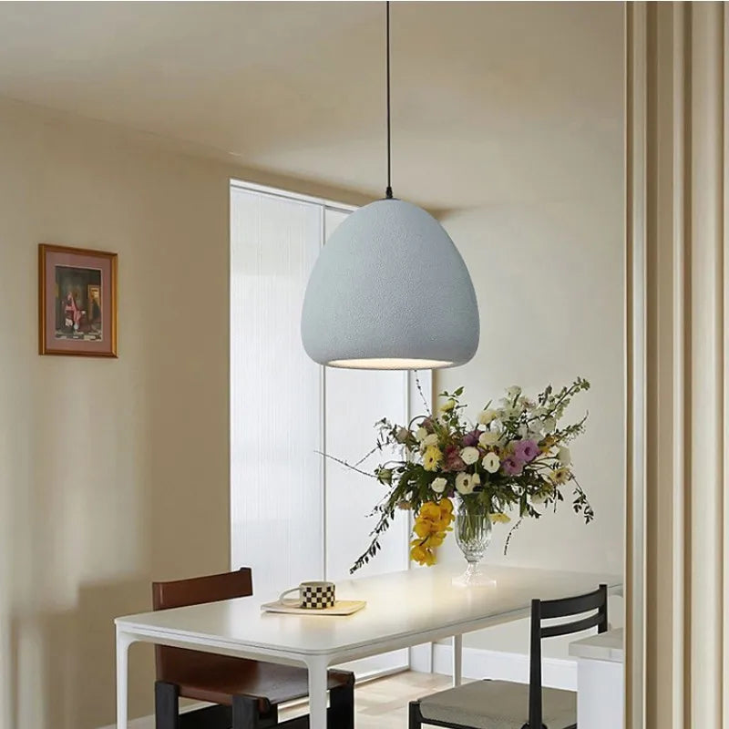 Axyaa Nordic LED Pendant Lights for Dining Room - Wabi Sabi Design