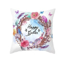 Axyaa Rabbit Flower Grass Ring Egg Pillow Sleeve Axyaa Sofa Seat Chair Decor