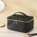 Axyaa Korean Square Travel Cosmetic Bags - Makeup Brush Toiletry Organizer