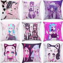 Axyaa Decorative Pillow Covers 45*45, Fall-Themed Bed Cushion Case