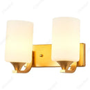 Axyaa Retro LED Glass Wall Lamp - Stylish Bedroom & Living Room Lighting