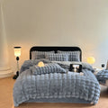 Axyaa Winter Luxury Duvet Cover - Thick, Warm, & Comfortable Cover for Single/Double/Queen Size Quilts