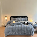 Axyaa Winter Luxury Duvet Cover - Thick, Warm, & Comfortable Cover for Single/Double/Queen Size Quilts