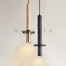 Axyaa Yellow Cave Stone Wabi Sabi Pendant Lights - Nordic Design for Bedside, Restaurant, Bar