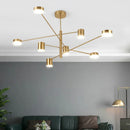 Axyaa LED Pendant Chandeliers for Modern Living & Dining Room Lighting