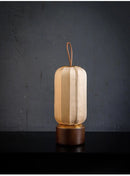 Axyaa Traditional Style Lantern Table Lamp, Hand Drawn Art Decoration for Tea Room