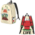 Axyaa Cartoon Dog Backpack for Teens School Bookbag High College Daypack
