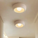 Axyaa Medieval Cream LED Ceiling Light: Simple Circular Stylish Lamp for Home Decor