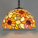 Axyaa Vintage Tiffany Glass Chandelier Restaurant Lantern
