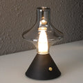 Axyaa Rechargeable Table Lamp Lantern - Nordic Design, Warm White Light