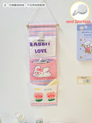 Axyaa Cartoon Wall Storage Organizer - 6 Pockets