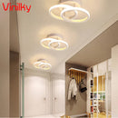 Axyaa Acrylic Ceiling Light Modern Chandelier for Home Decor