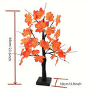 Axyaa LED Maple Leaf Tree Night Light - USB&Battery Powered Simulation Landscape Lamp