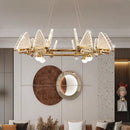 Axyaa Modern LED Pendant Chandelier for Living Room Dining Room Lighting