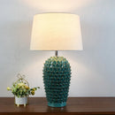 Axyaa Ceramic Table Lamp: Luxury Contemporary Design for Living Room, Bedroom, Study