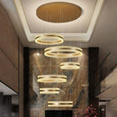 Axyaa Modern Luxury Home Staircase Pendant Lights Living Room Indoor Lighting