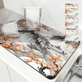 Meihua Scenery Large Kitchen Draining Mat by Axyaa