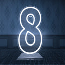 Light-Up Neon Number Signs by Axyaa with Dimmer - USB Powered