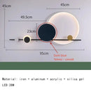 Axyaa Nordic Minimalist Luxury Wall Lamp for Bedroom and Living Room
