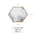 Axyaa Marble Coaster Set for Table Decoration