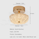 Axyaa Modern LED Gold Ceiling Light for Home Bedroom Living Room Kitchen