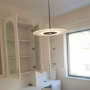 Axyaa Circular Acrylic Pendant Lights - Modern, Minimalist Lighting Fixtures for Home and Bar