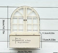 Axyaa Wrought Iron Window Flower Pot Wall Hanging Vase for Garden Balcony Decor