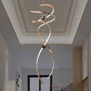 Axyaa Staircase Chandeliers Modern LED Pendant Light Lamps for Living Room