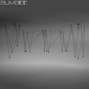 Axyaa Modern Geometric Pendant Light Vintage for Living Dining Room Kitchen