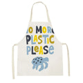 Axyaa Kitchen Apron: Fun Cartoon Design for Cooking, Baking, and Cleaning.