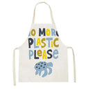 Axyaa Kitchen Apron: Fun Cartoon Design for Cooking, Baking, and Cleaning.