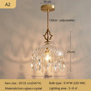 Axyaa Crystal Wall Lamp - Modern Medieval Luxury Glass Lights