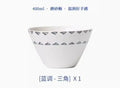 Axyaa Ceramic Tableware Set: Salad, Noodle, Dessert, Breakfast, Rice Bowls for Household