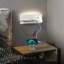 Axyaa Wireless Charging Wall Lamp - Modern Bedroom & Living Room LED Light
