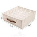 Axyaa Clothes & Pants Drawer Organizer | Closet Storage Box for Underwear, Socks, T-Shirts