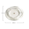 Axyaa Ceramic Dinner Set - Creative Irregular Shaped Tableware for Pasta, Soup, Snacks, Desserts